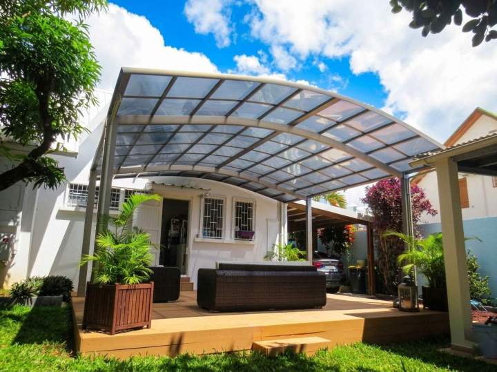 Abri de terrasse sur mesure La Réunion